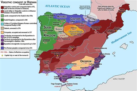 Visigothic Conquest of Hispania: A Tumultuous Transition From Roman Rule to Barbarian Domination